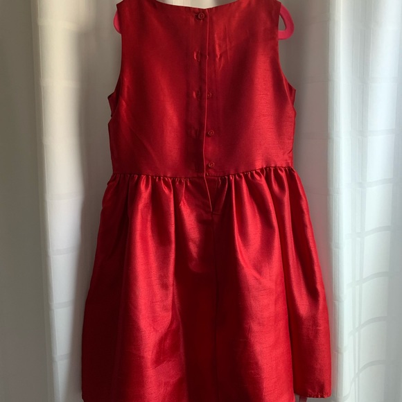 Gymboree girls holiday dress. Dark red sequin size 7. All dressed up. Like new - Picture 5 of 5